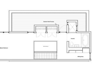 Master floor plan of Echo House