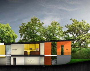 3D Visualization of the Stacey-Turley Residence