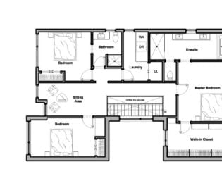 Floor Plans for Westboro Home