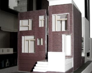 Front-angled view of Westboro Home model