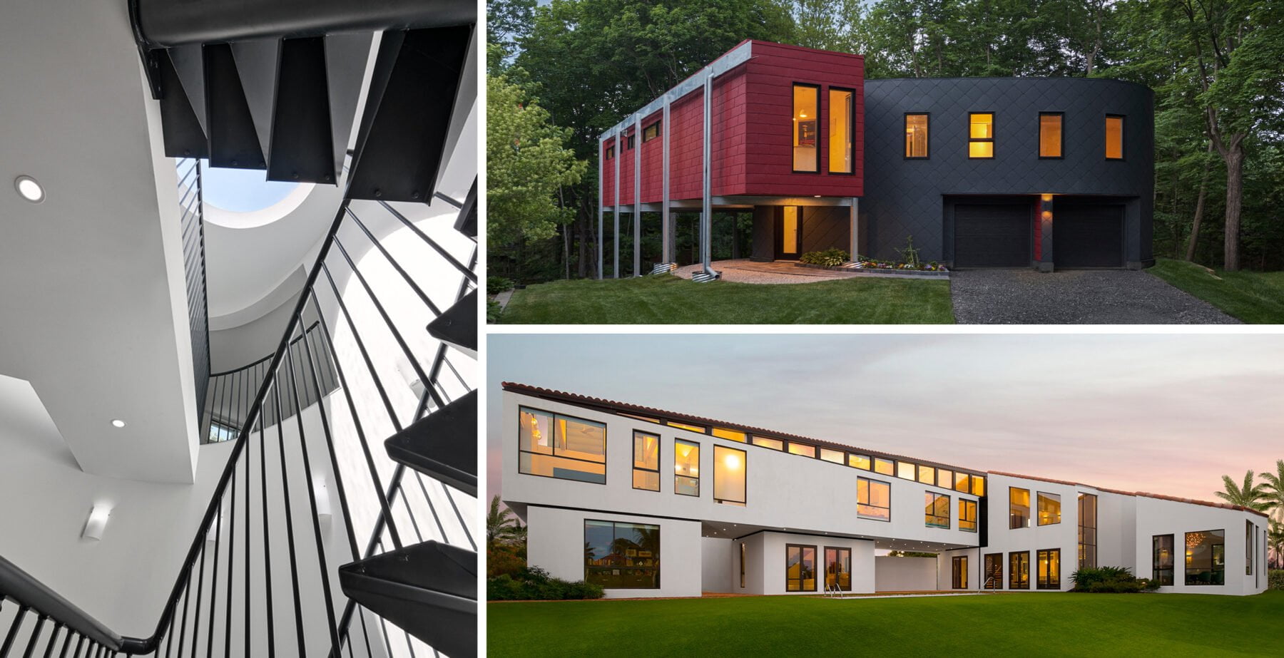 Ottawa architecture firm collage of project images